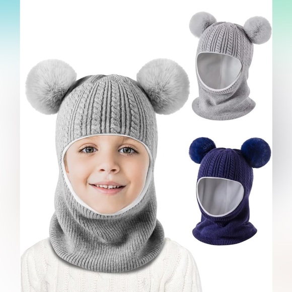 Set 2 winter hats for Toddlers/children - Picture 2 of 10
